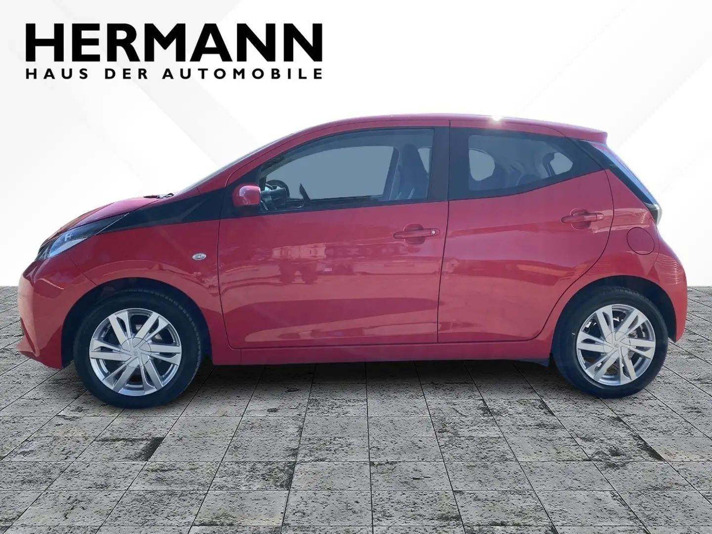 Toyota Aygo 1.0 x-play touch *CAM*LED*LM*KAM Rouge - 2
