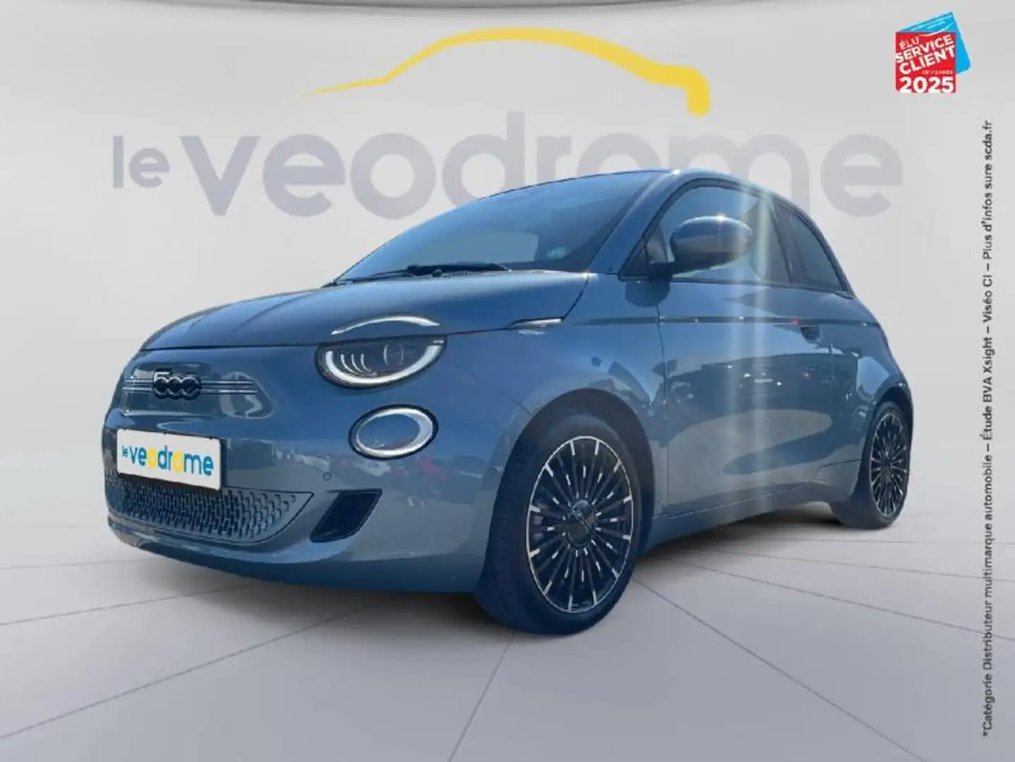 Fiat 500e e 118ch Icône Bleu - 1