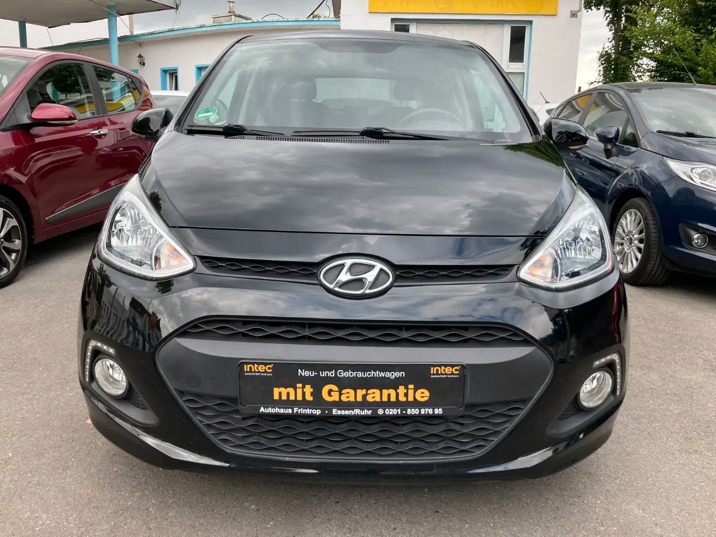 Hyundai i10 Passion Garantie, Scheckheft, Tüv Neu Černá - 2
