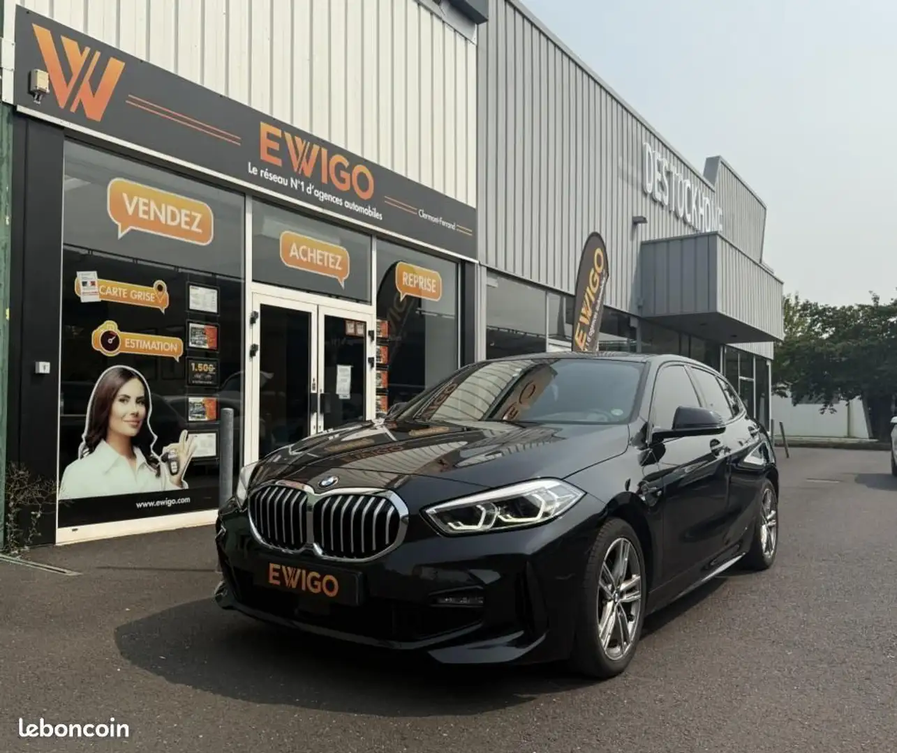BMW 118 2.0 118 D 150CH M-SPORT BVA RADAR AV-AR Schwarz - 1