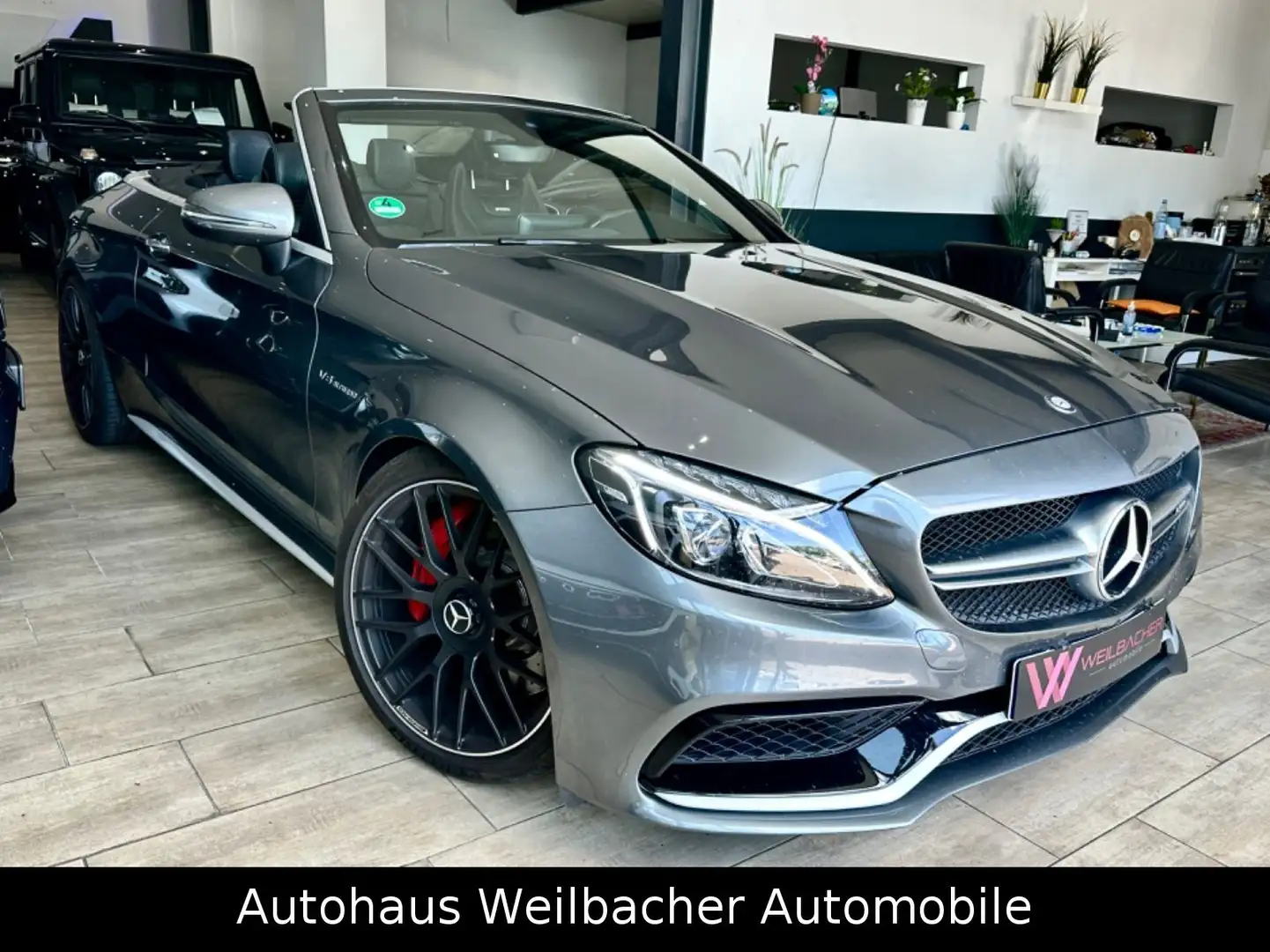 Mercedes-Benz C 63 AMG C 63 S AMG Cabrio * Burmester * LED* Memory * Gris - 1