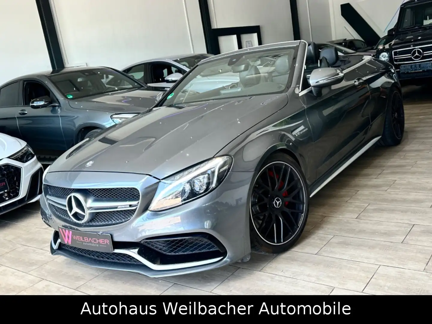 Mercedes-Benz C 63 AMG C 63 S AMG Cabrio * Burmester * LED* Memory * Gris - 2