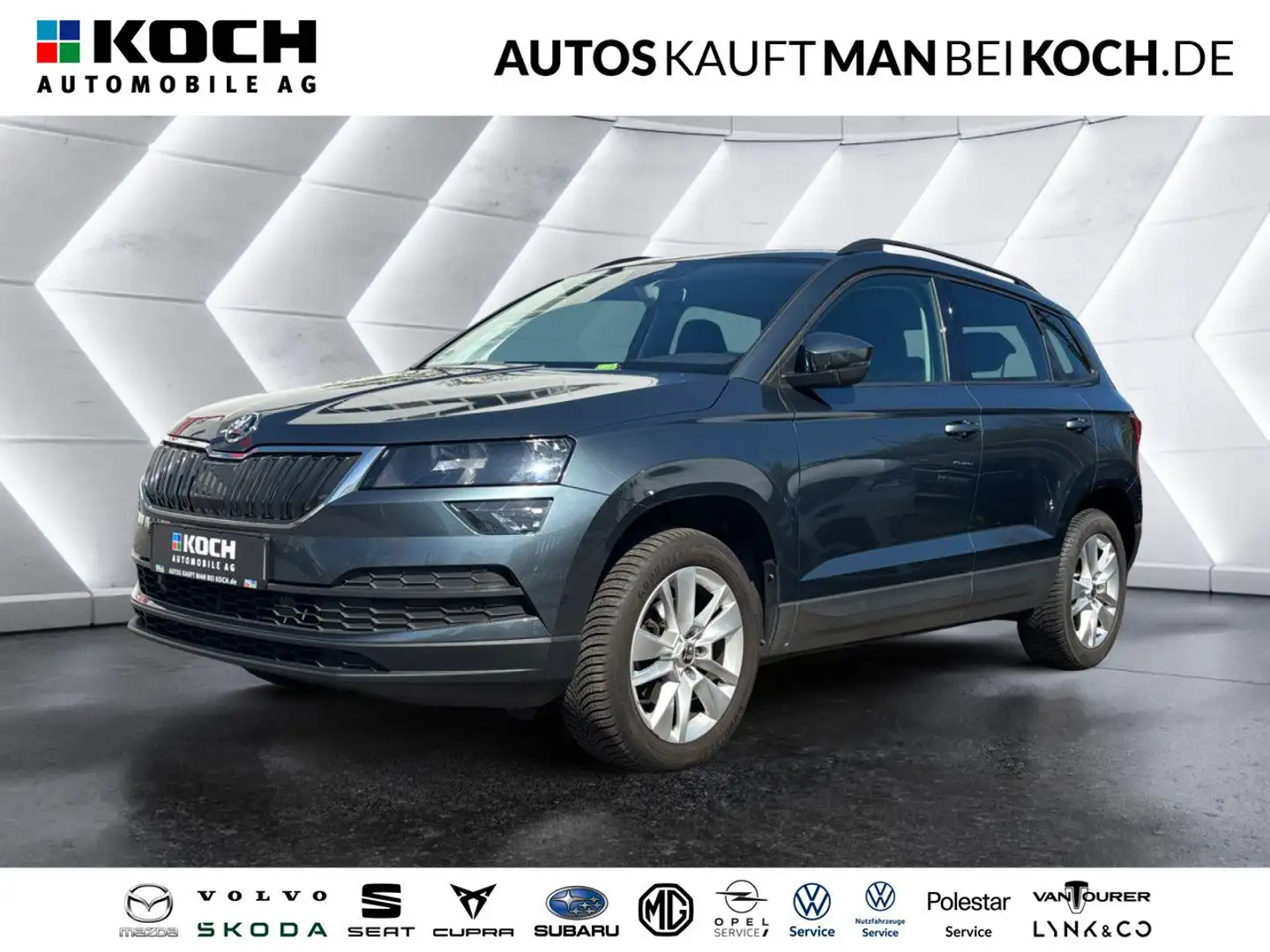 Skoda Karoq 1.5 TSI DSG Style Navi FSE PDC KLIMAAUT Grau - 1