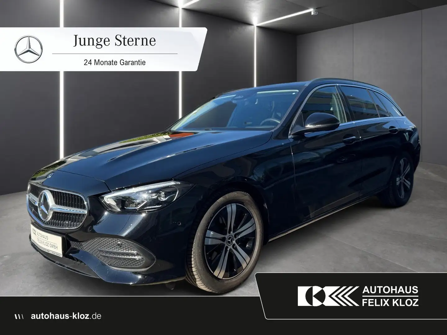 Mercedes-Benz C 200 T Avantgarde*AHK*Pano*STDHZG*Kamera*ELD Schwarz - 1