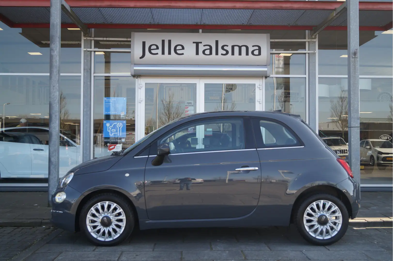 Fiat 500 TwinAir Turbo Lounge | Airco | Navigatie | 15" Lic Gris - 2