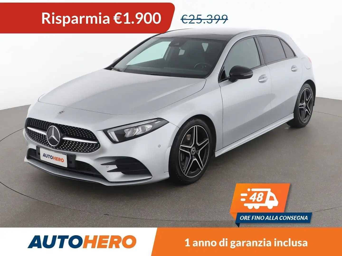 Mercedes-Benz A 180 A 180 d Premium Automatic Argento - 1