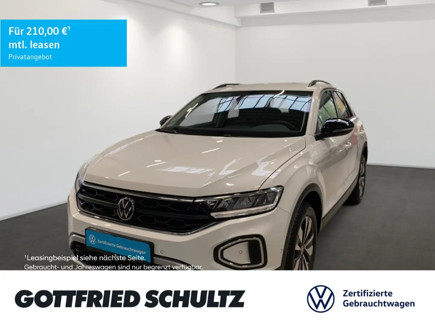 Volkswagen T-Roc GOAL TSI NAVI LED SITZHEIZUNG EINPARKHILFE Weiß - 1