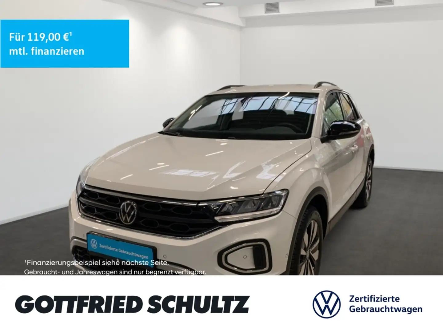 Volkswagen T-Roc GOAL TSI NAVI LED SITZHEIZUNG EINPARKHILFE Weiß - 1