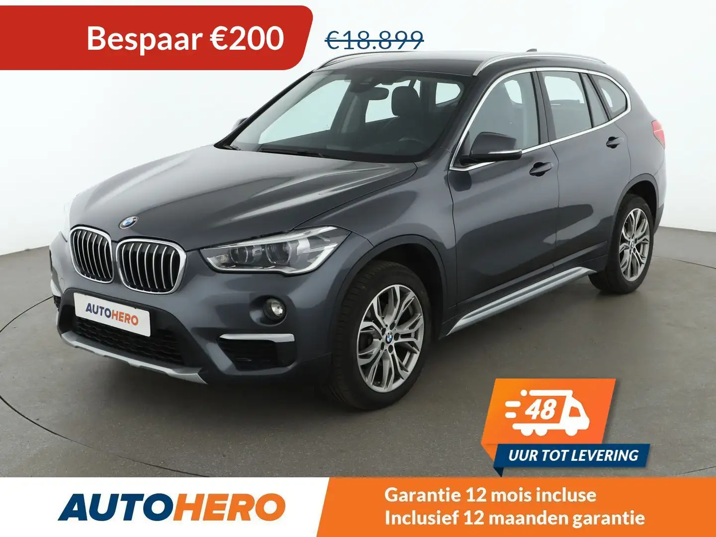 BMW X1 sDrive 18d xLine Gris - 1