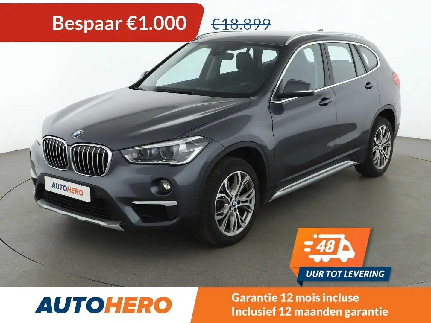 BMW X1 sDrive 18d xLine Gri - 1