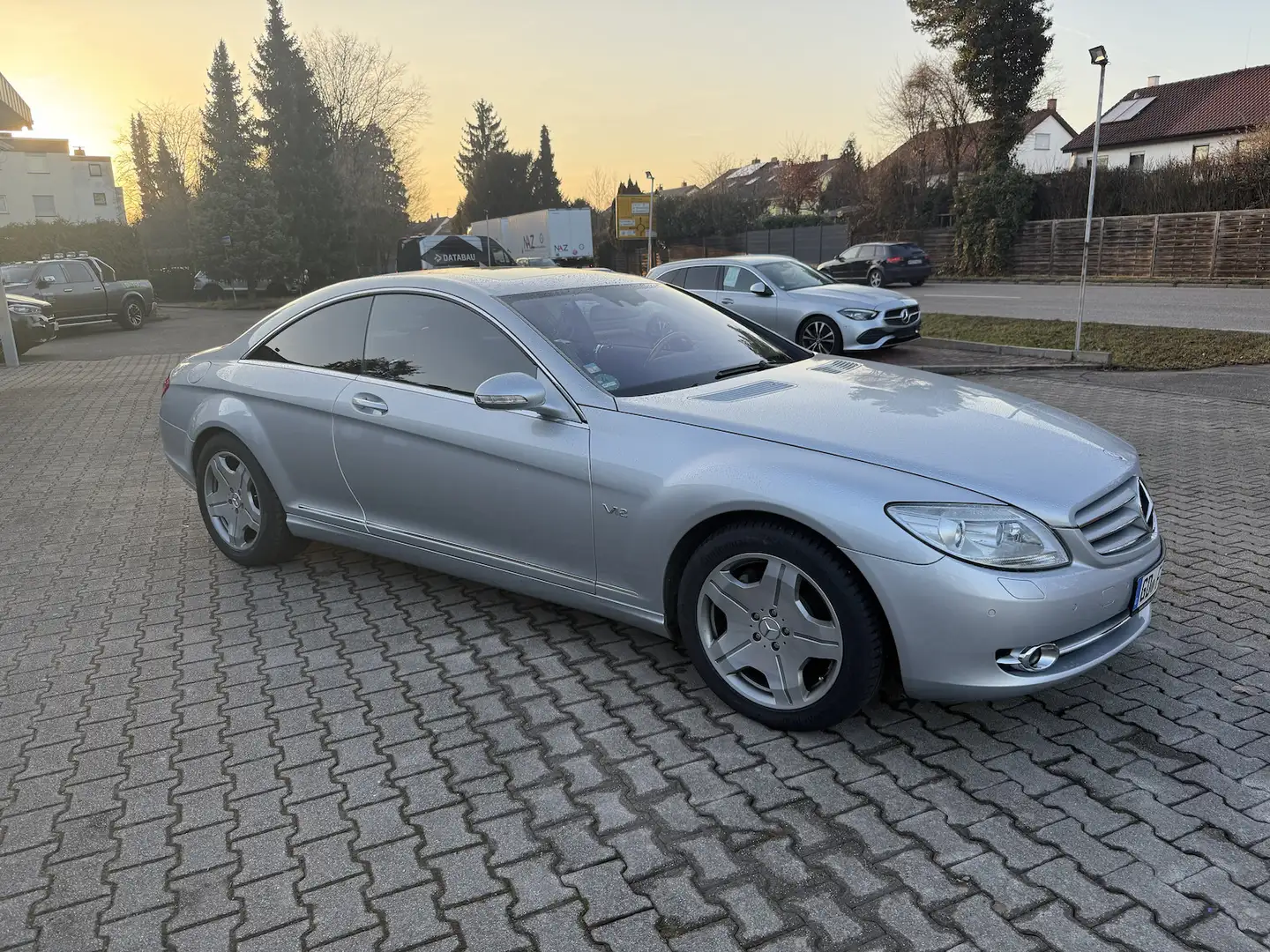 Mercedes-Benz CL 600 V12 Silber - 2