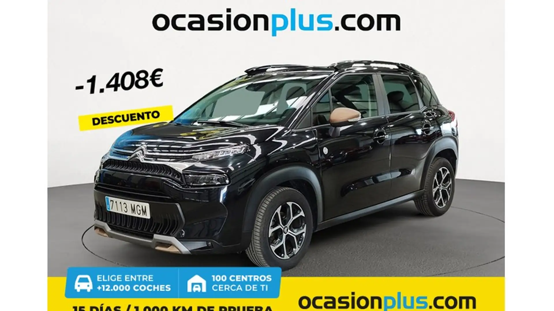 Citroen C3 Aircross BlueHDi S&S C-Series 110 Zwart - 1