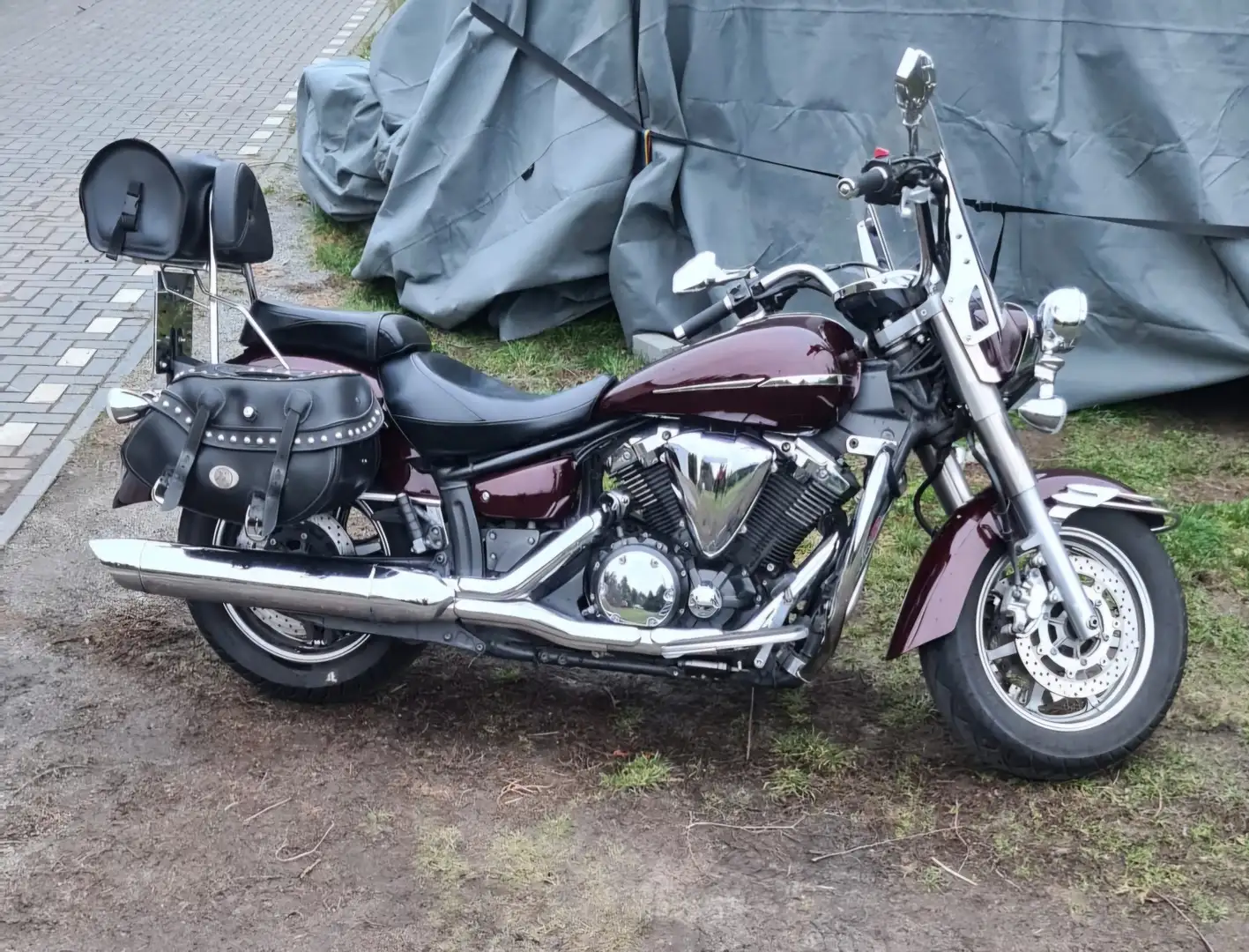 Yamaha XVS 1300 Piros - 1