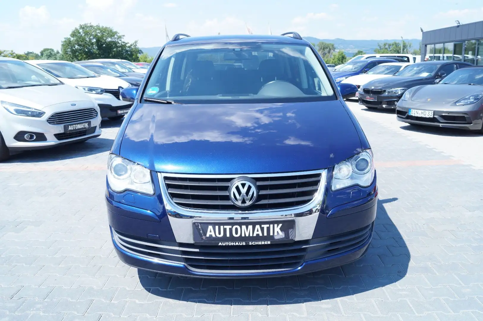 Volkswagen Touran United AUTOMATIK 7 Sitzer Klima SHZ PDC Blauw - 2
