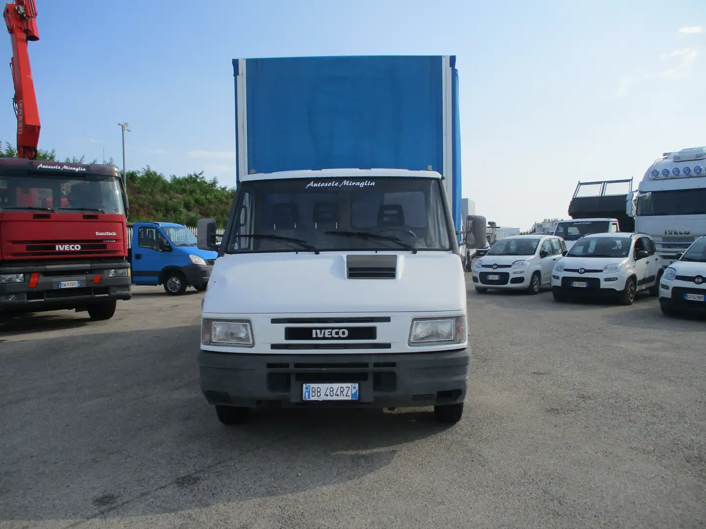 Iveco Daily 35-10 2.8 TURBO 148000KM CENTINA ALZA/ABBAS 5METRI Bianco - 2