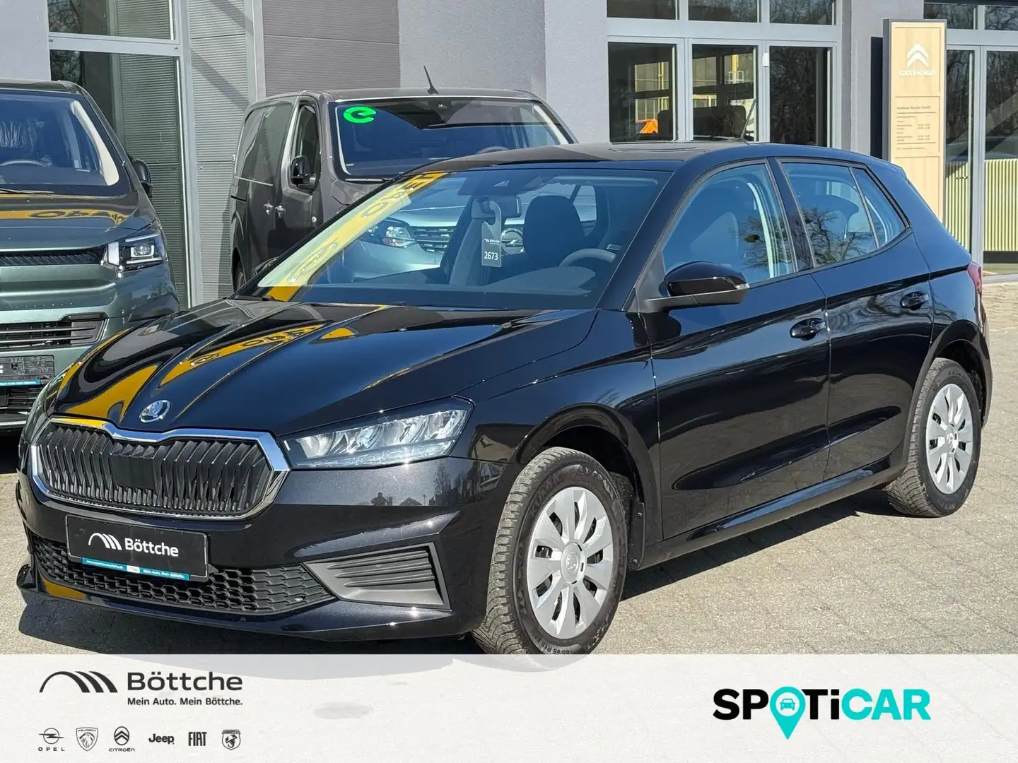 Skoda Fabia 1.0 Active *SHZ*KLIMA*PDC*BLUETOOTH* Zwart - 1