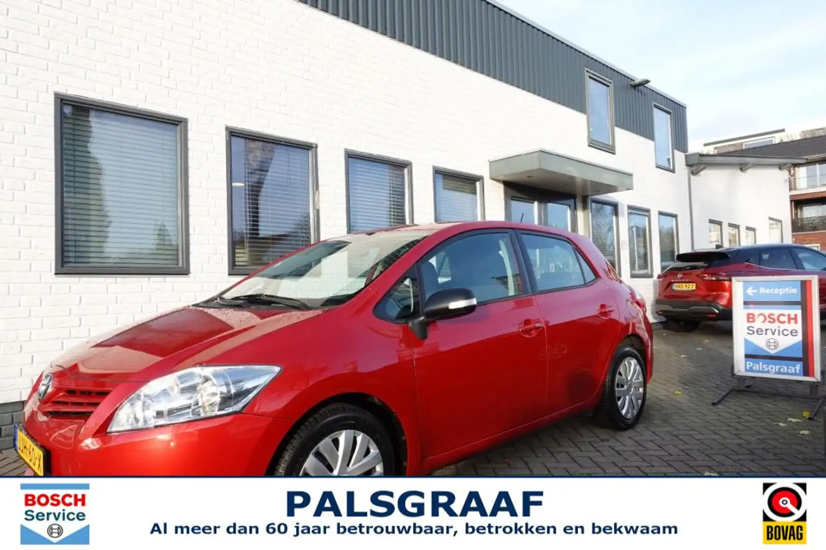 Toyota Auris 1.6 COMFORT Clima (Onverwoestbaar !!!) Rood - 1
