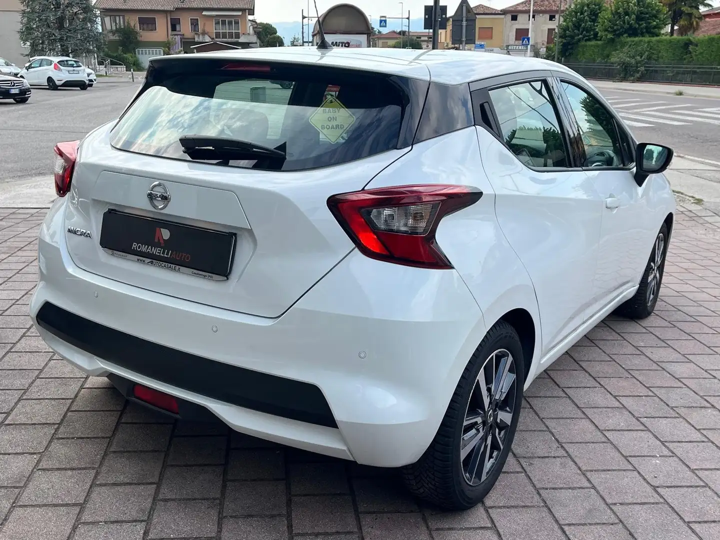 Nissan Micra Micra V 2017 1.0 Business 71cv Bianco - 2