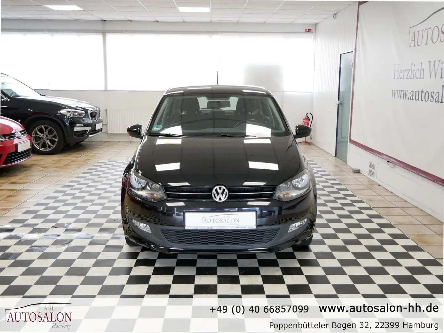 Volkswagen Polo 1,4 Comfortline.*2Vorb*TÜV & Service Neu*Klima*8Re Negro - 2