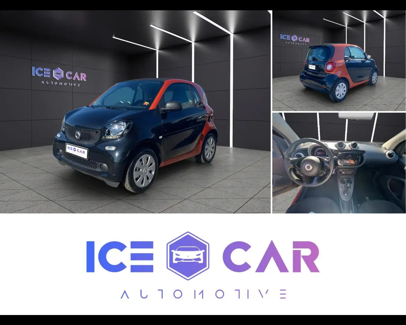smart forTwo 3ªs.(C/A453) - fortwo 70 1.0 twinamic Passion Zwart - 1