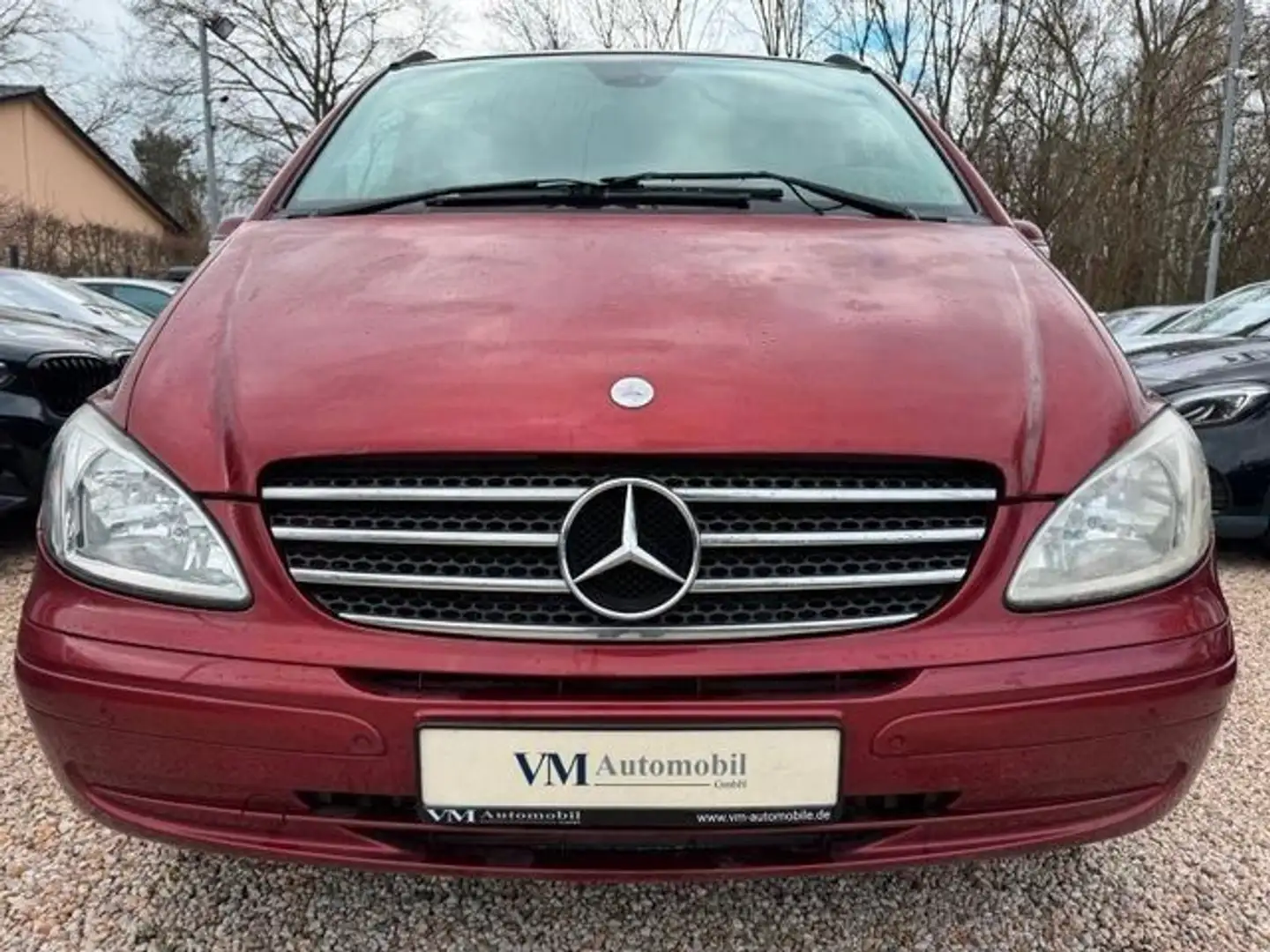 Mercedes-Benz Viano 2.2 lang 8Sitz*AWR*Schiebedach*AHK*Tempo Rood - 2