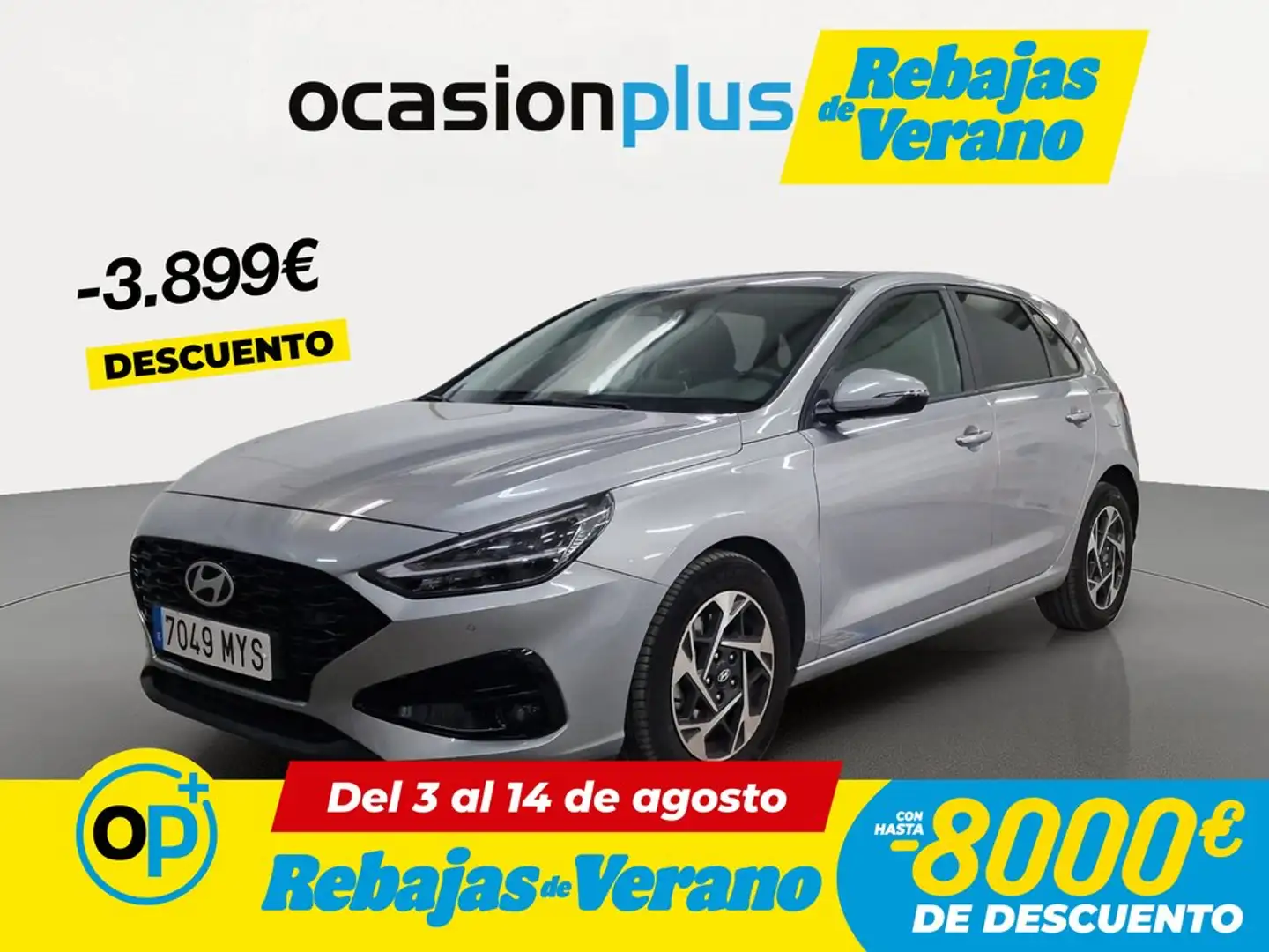 Hyundai i30 1.0 TGDI Klass 48V DT 100 Gris - 1
