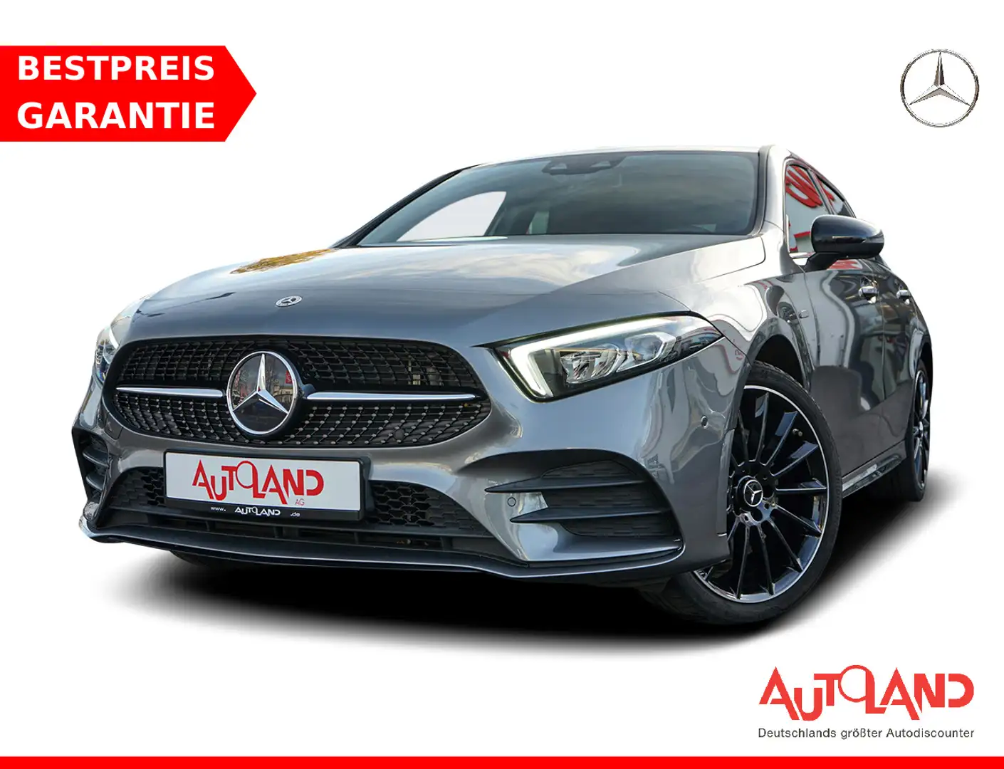 Mercedes-Benz A 140 A250 e AMG Line LED Navi Kamera Virtual Cockpit Gris - 1