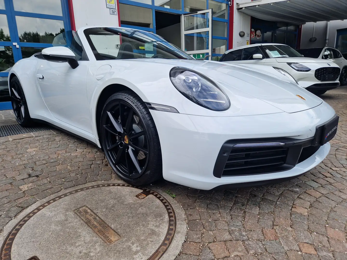 Porsche 992 911 Carrera Cabrio Turbo 385Cv LED Keyless 20"Navi Beyaz - 2