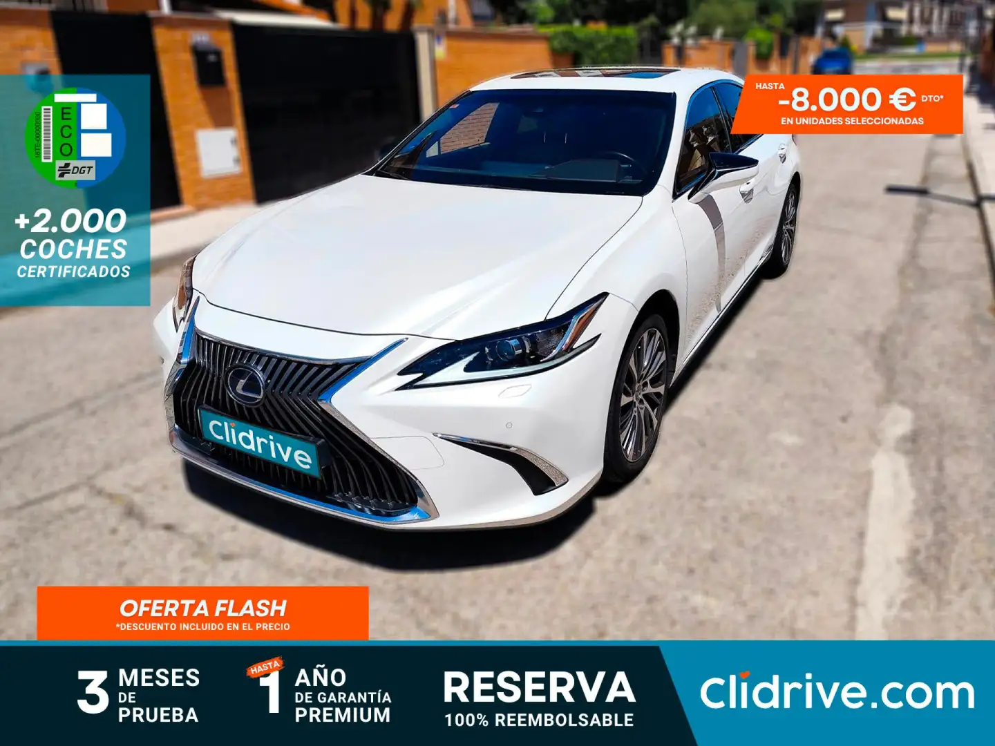Lexus ES 300 300h Business Blanco - 1