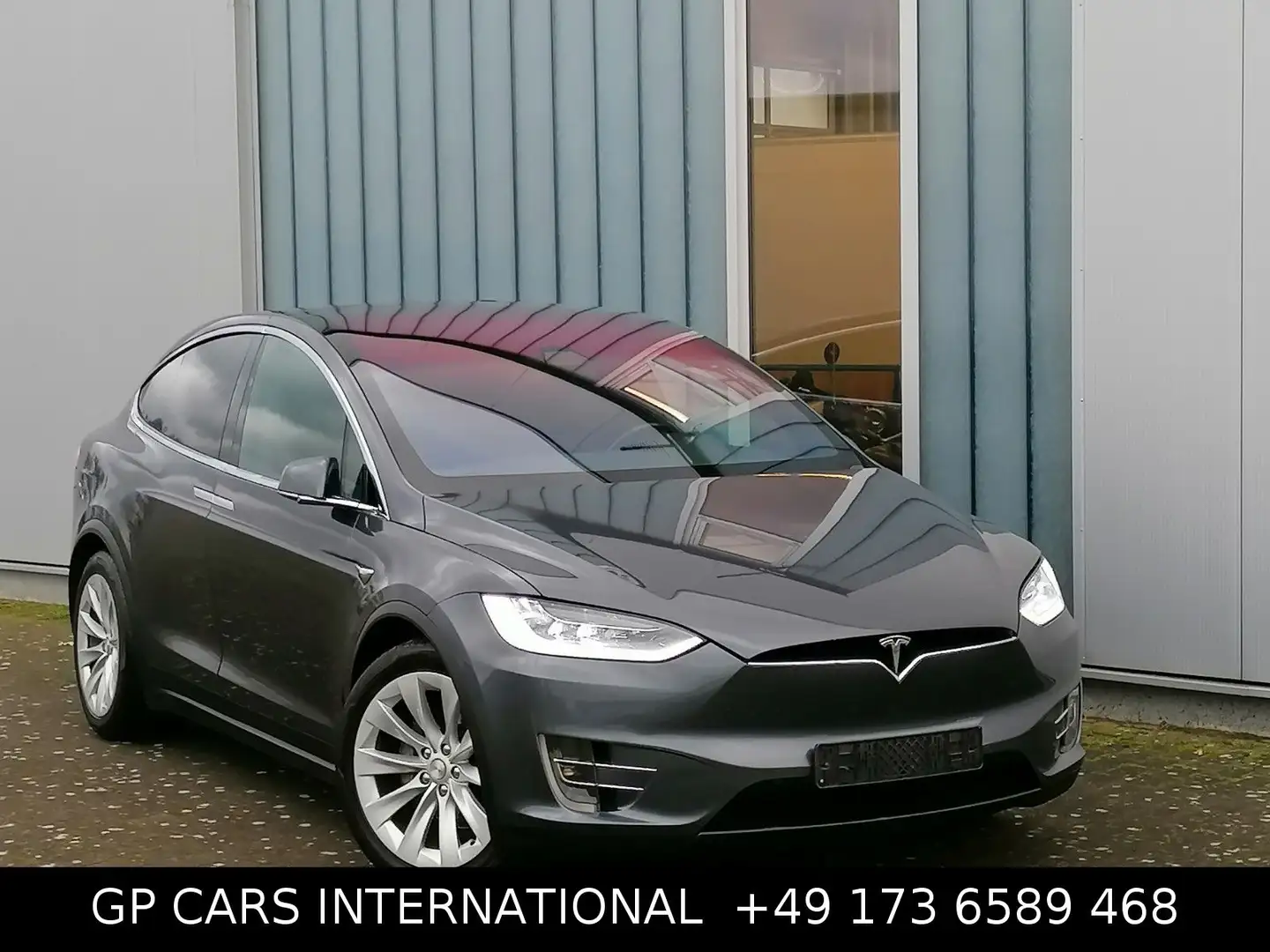 Tesla Model X 90D NEWBATTERY/CCS/AUTOPILOT/SUPERCHARGE Grau - 1
