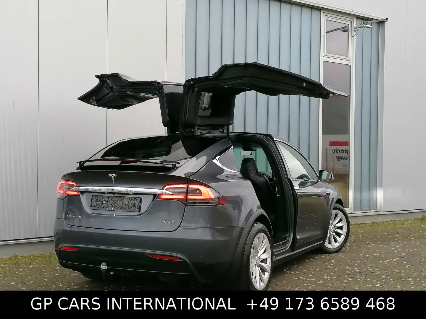 Tesla Model X 90D NEWBATTERY/CCS/AUTOPILOT/SUPERCHARGE Grau - 2