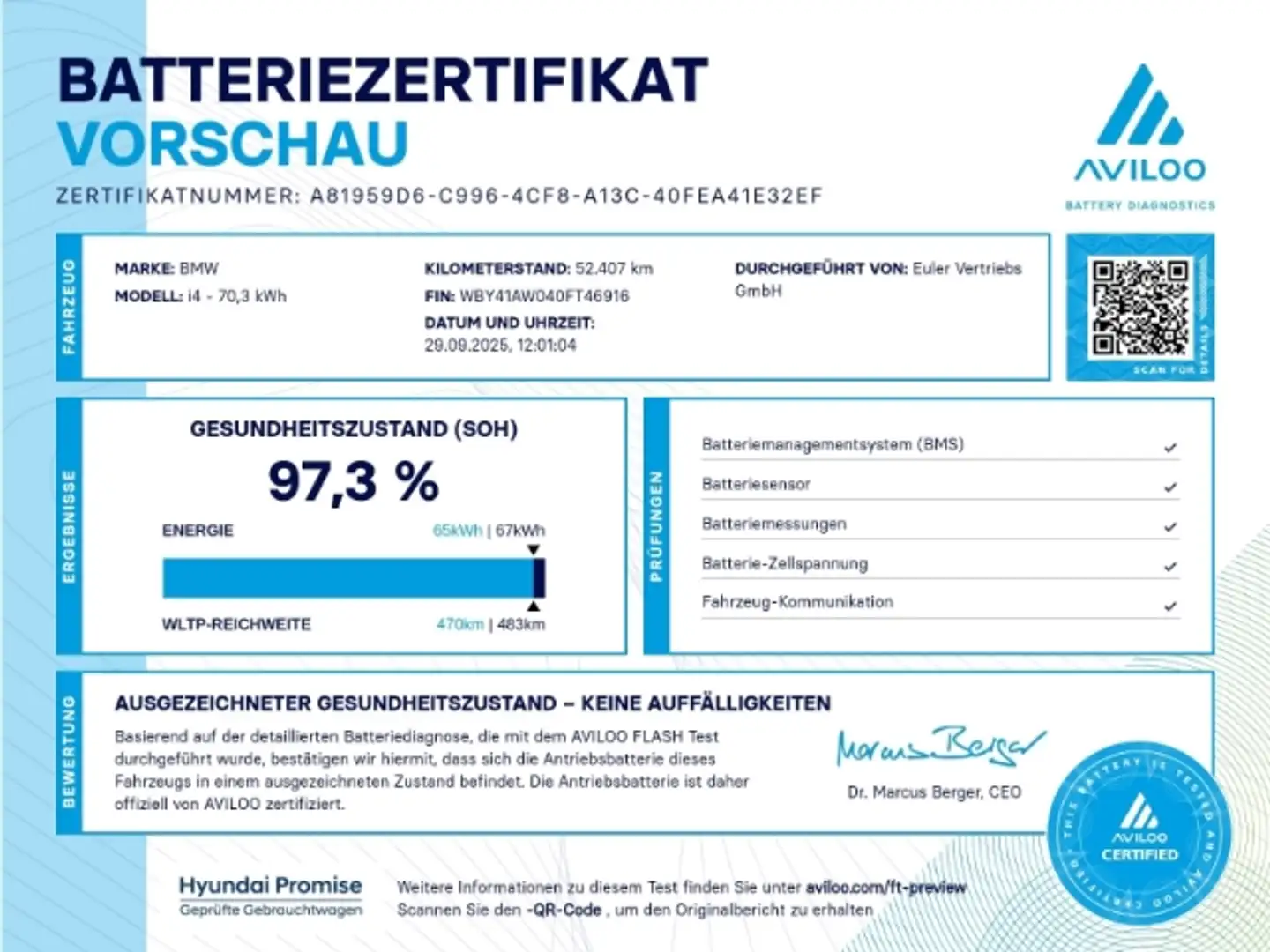 BMW i4 eDrive35 Gran Coupe M Sport Memory LCProf HiFi Las Weiß - 2