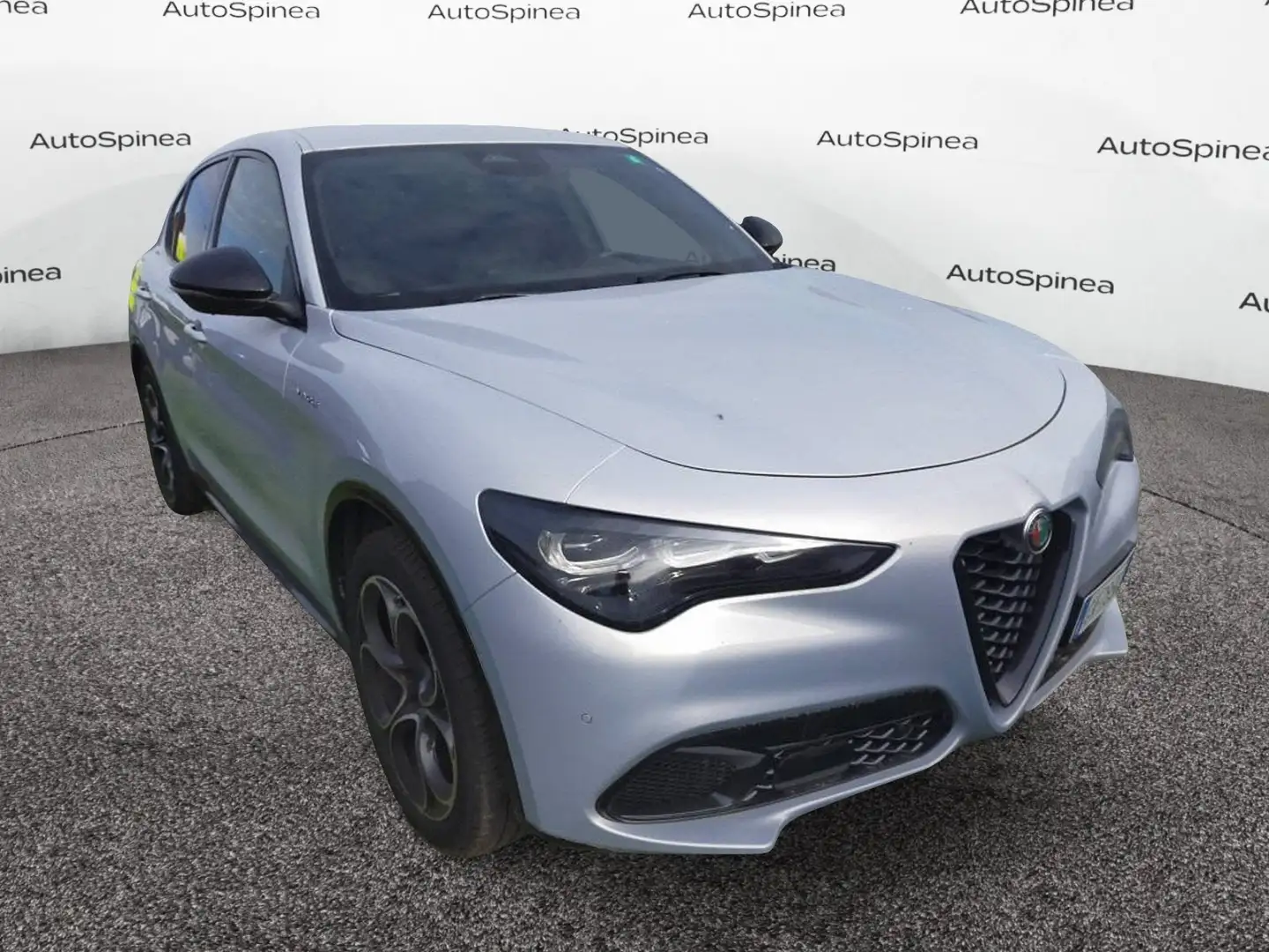 Alfa Romeo Stelvio Stelvio 2.2 Turbodiesel 210 CV AT8 Q4 Veloce Gris - 2