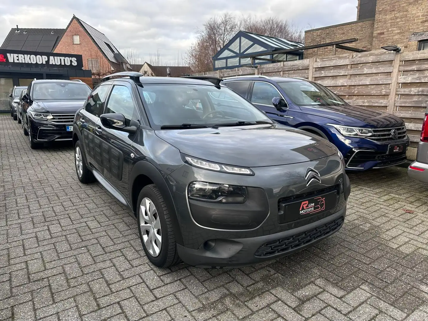 Citroen C4 Cactus 1.2 -13.358km - Airco - Camera - weinig km Gris - 2