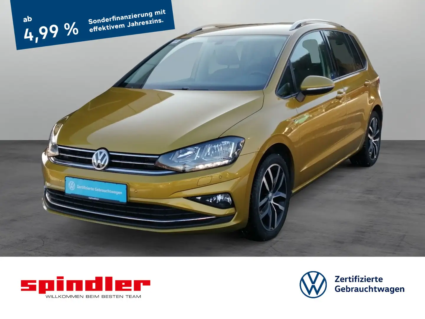 Volkswagen Golf Sportsvan Join 1.0 TSI DSG / Navi, App, AHK Amarillo - 1