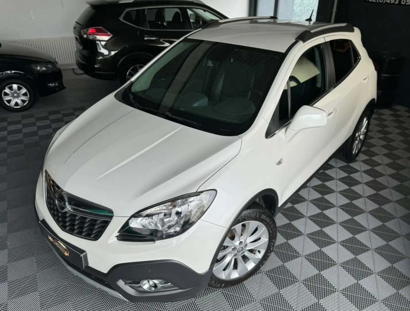 Opel Mokka 1.6i Cosmo 1er propriétaire garantie 12 mois Blanc - 2
