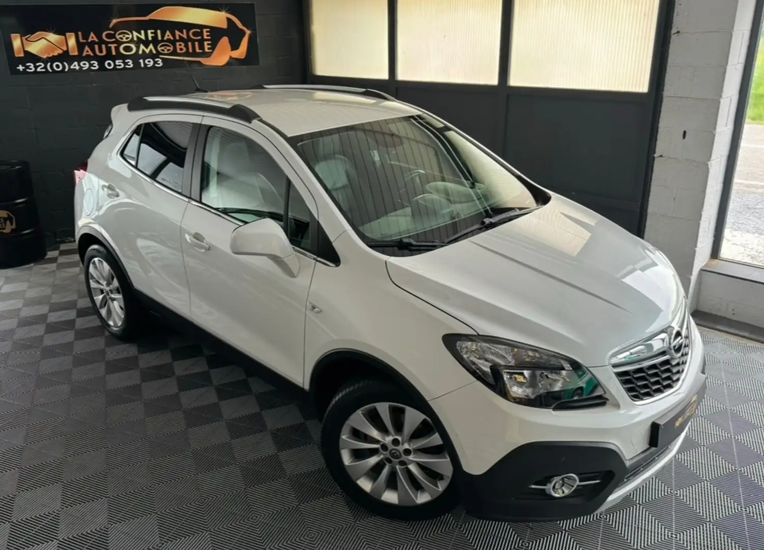 Opel Mokka 1.6i Cosmo 1er propriétaire garantie 12 mois Blanc - 1