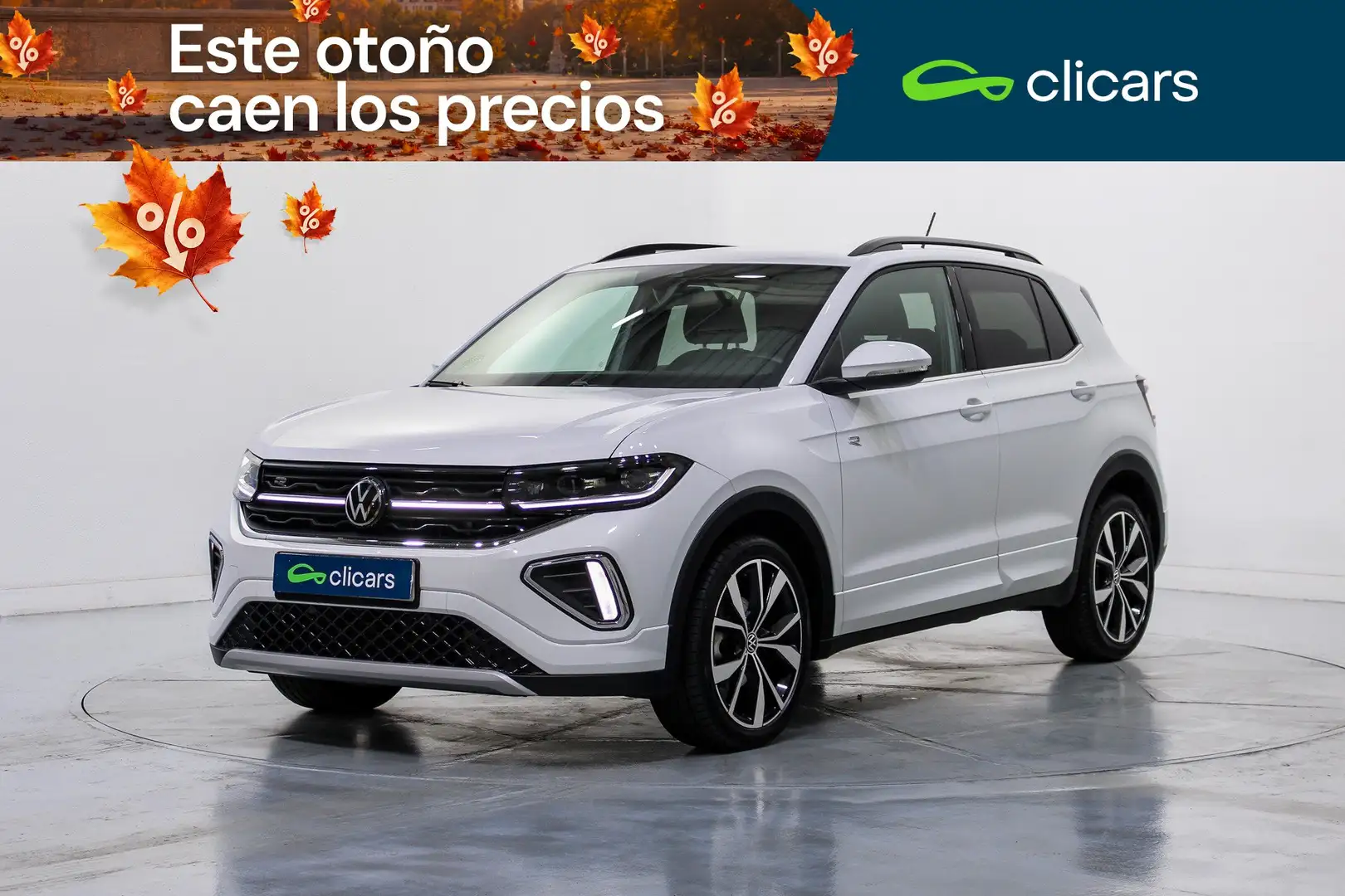 Volkswagen T-Cross 1.0 TSI R-Line Aut. 85kW Blanco - 1