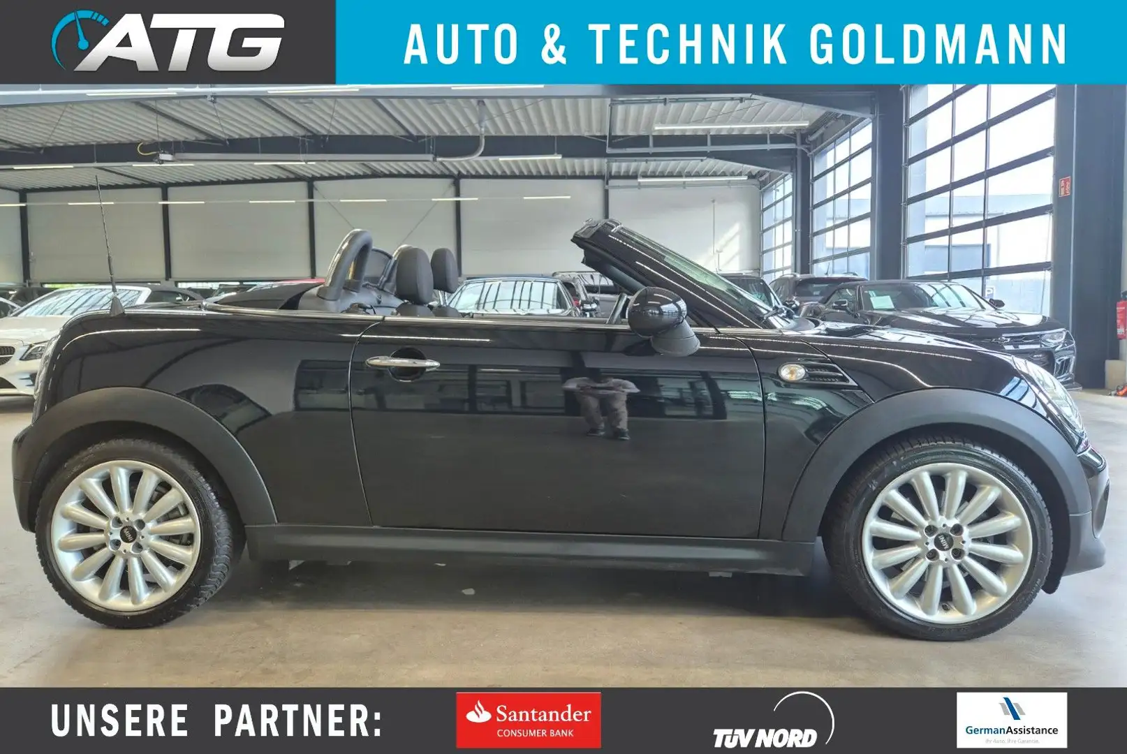 MINI Cooper Roadster COOPER ROADSTER TEILLEDER SITZHZ PDC SERVICE NEU Negro - 1