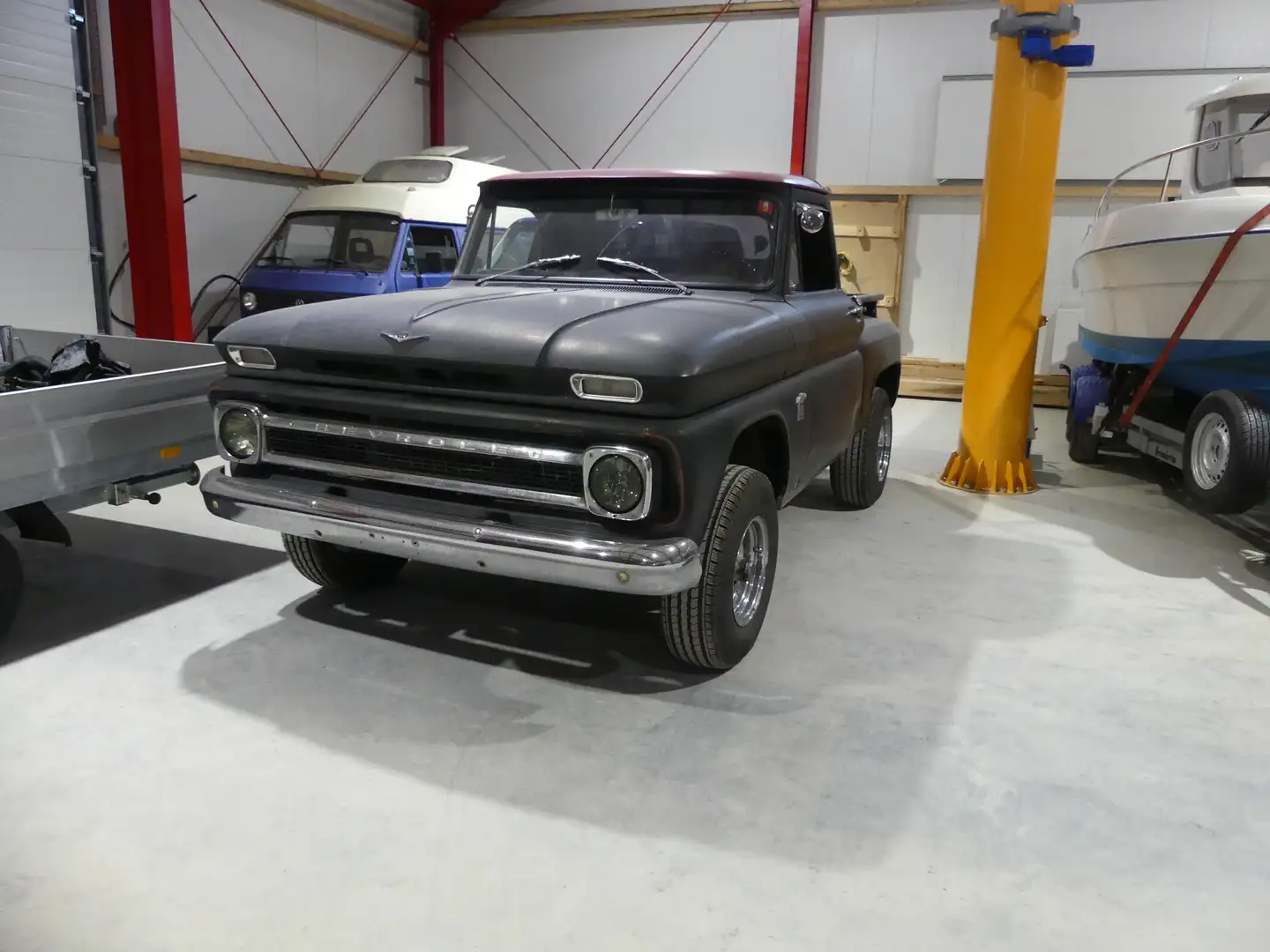 Chevrolet Blazer C 10 Karosserie auf Blazer Fahrgestell. Einzelabnahme Schwarz - 1