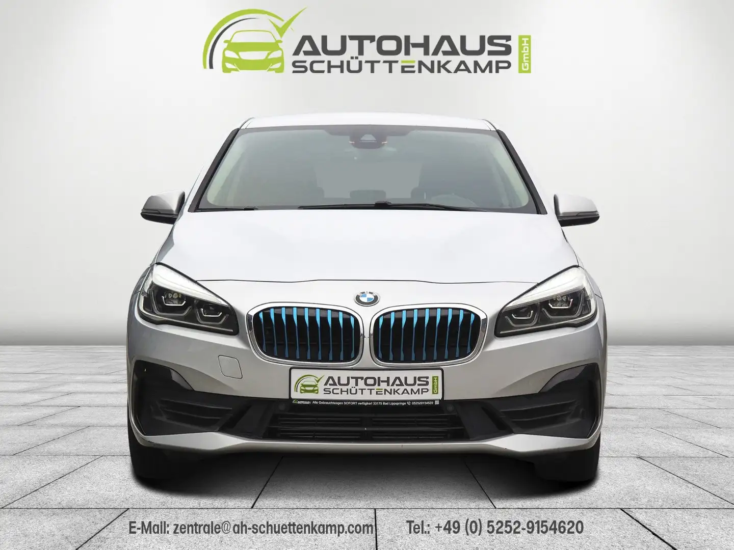 BMW 225 xe iPerformance RFKMRA|LED|NAVI|FREISPRECHE Plateado - 2