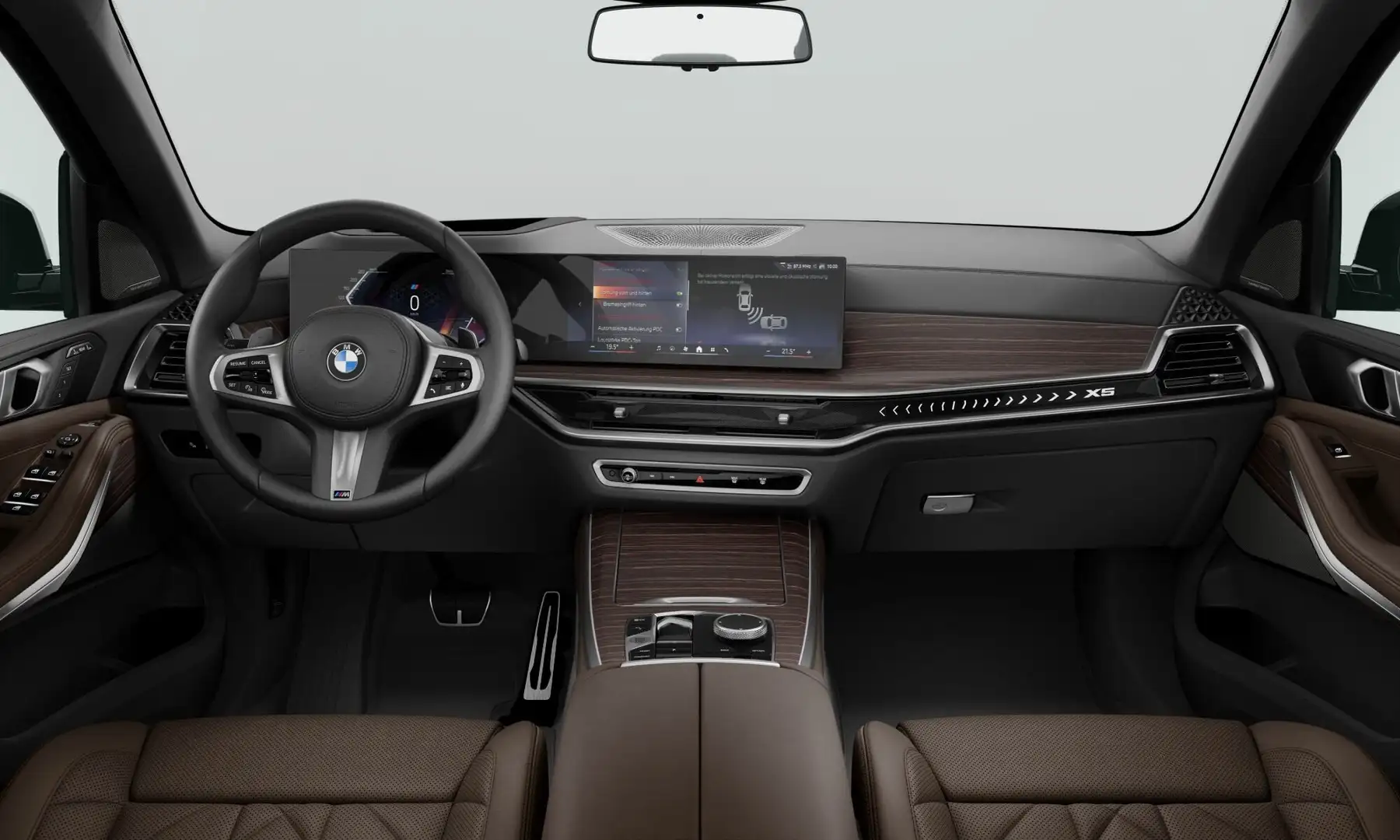 BMW X5 xDrive30d M Sport AHK PANO 2-Achs-Luft 7-Sitze Weiß - 2