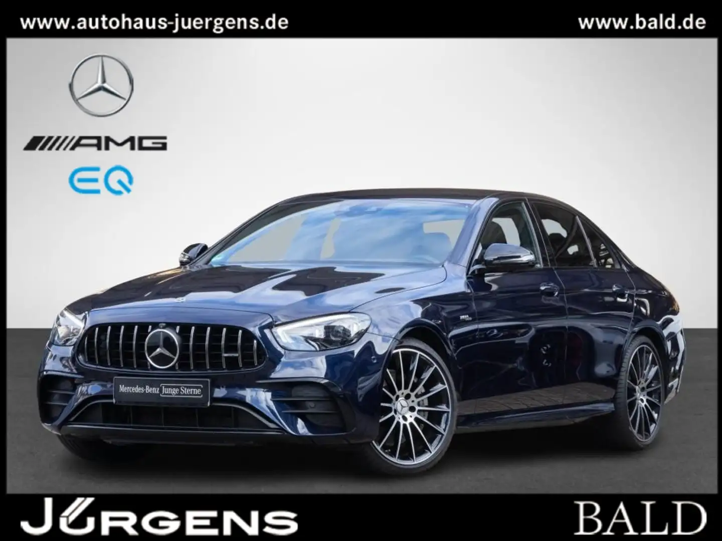 Mercedes-Benz E 53 AMG 4M+ Multibeam/360/Burm/Night/Distr/20' Blau - 1