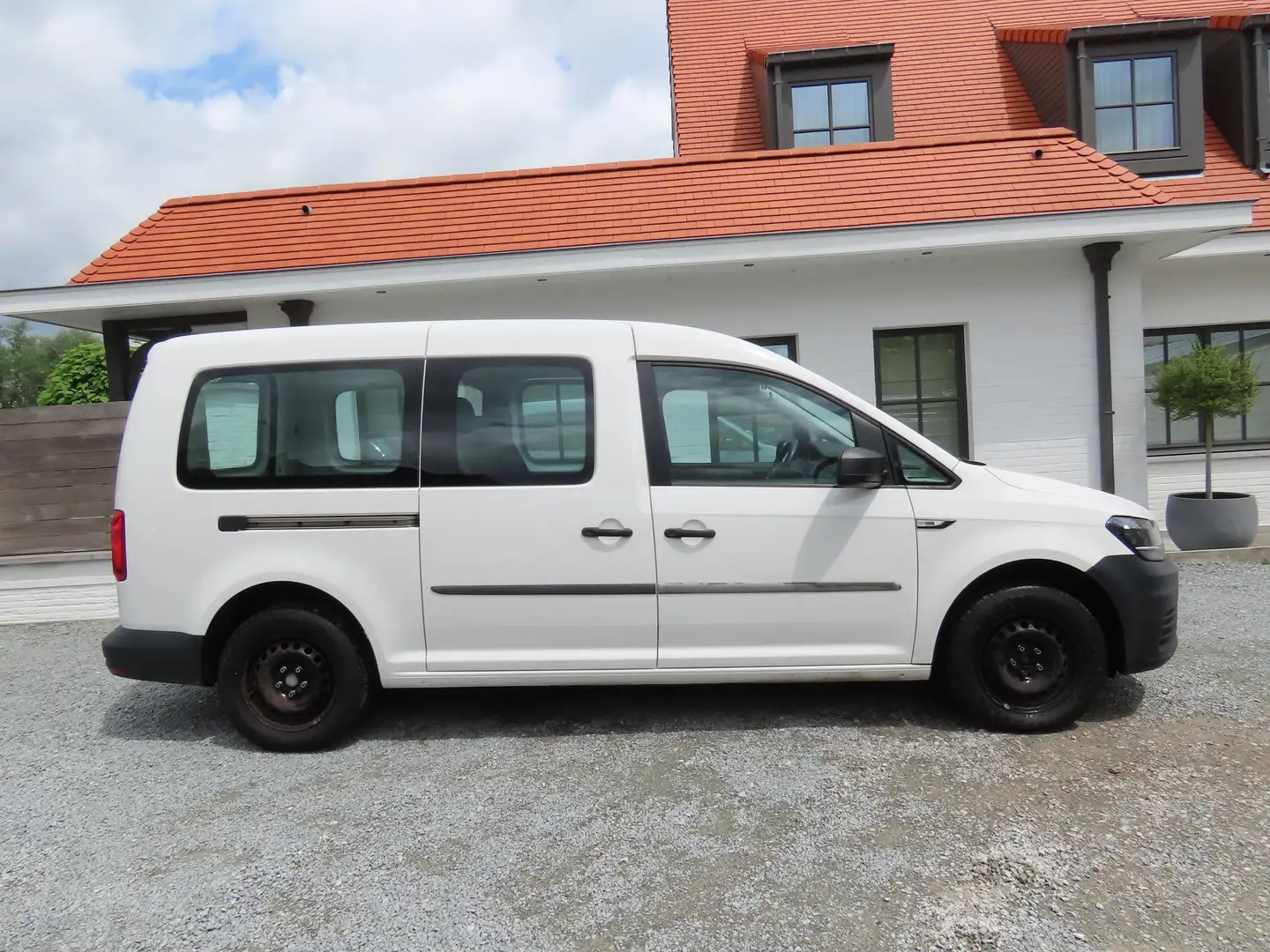 Volkswagen Caddy Caddy 2.0 TDI MAXI 5pl DUB CAB /LICHTE VR/UTIL Weiß - 2