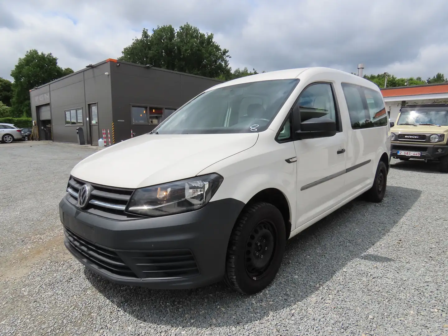 Volkswagen Caddy Caddy 2.0 TDI MAXI 5pl DUB CAB /LICHTE VR/UTIL Weiß - 1