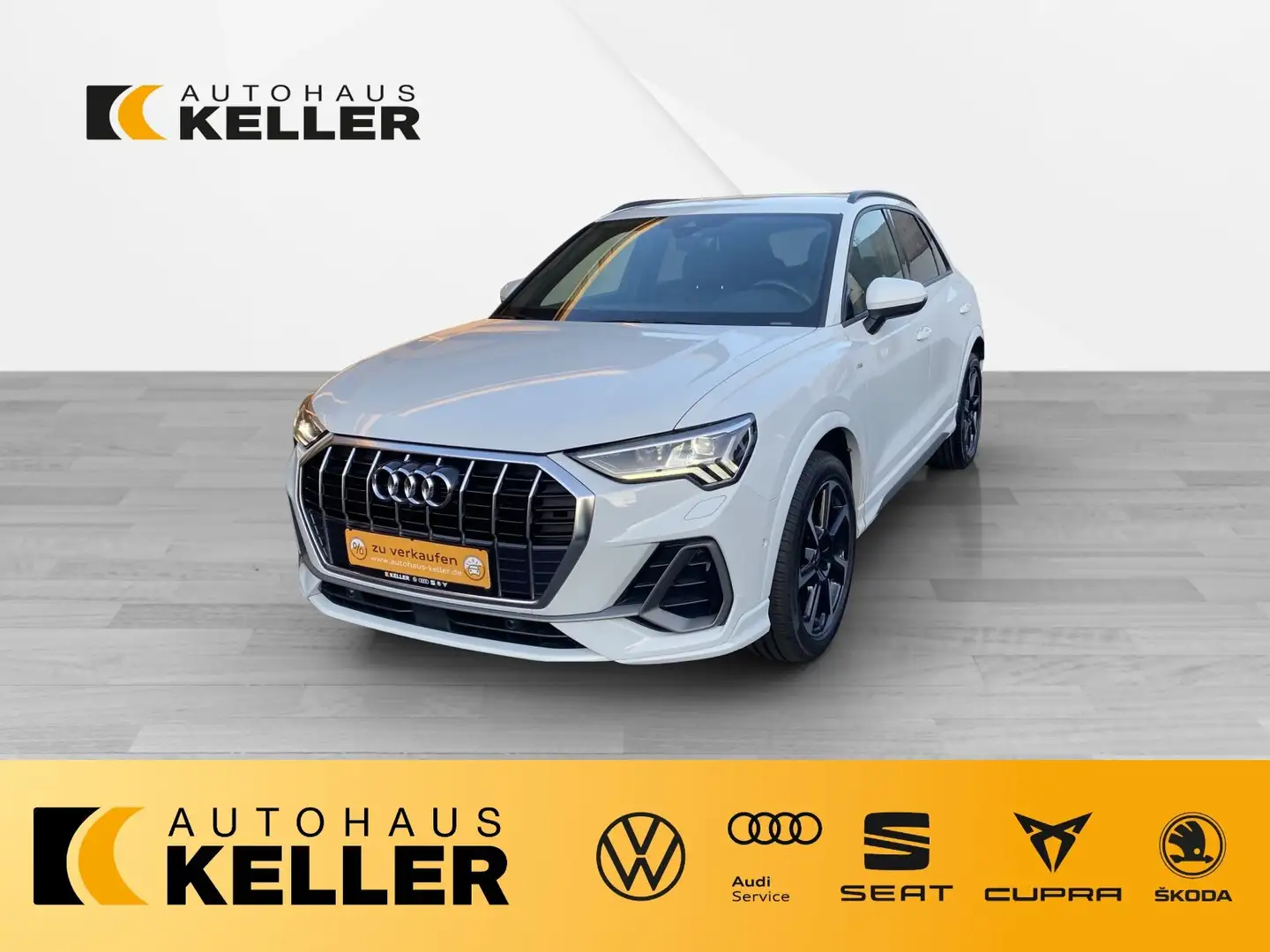 Audi Q3 Q3 35 2.0 TDI S line (EURO 6d) S-Line Autom./LED Weiß - 2