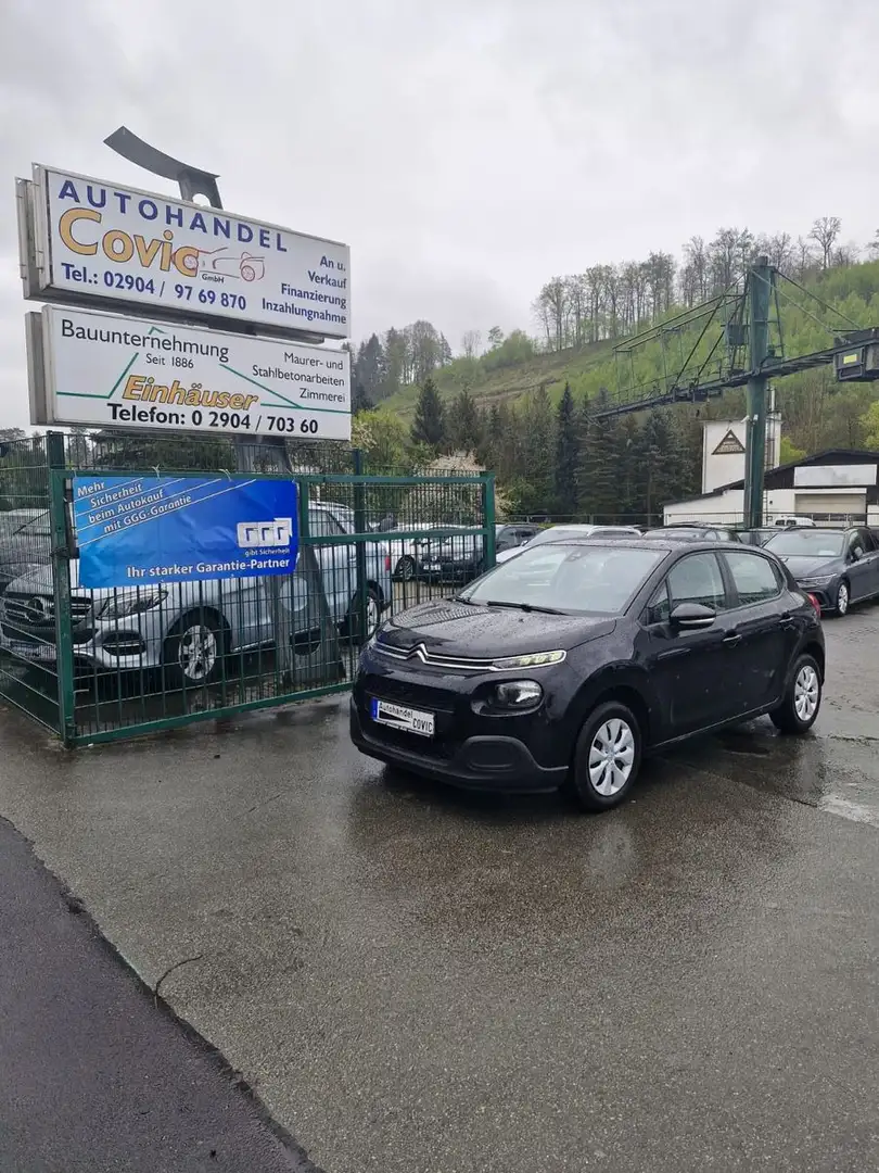Citroen C3 Feel Puretech Schwarz - 1