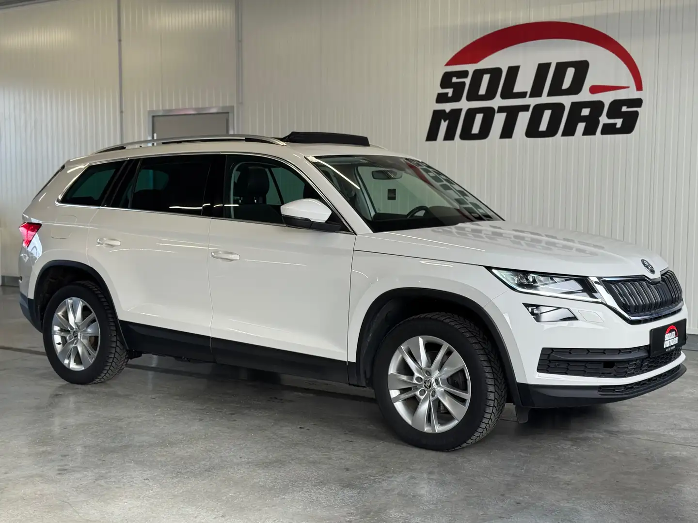 Skoda Kodiaq 2,0 TDI SCR 4x4 Style DSG/Pano/LederAlcantara/AHK/ Weiß - 2