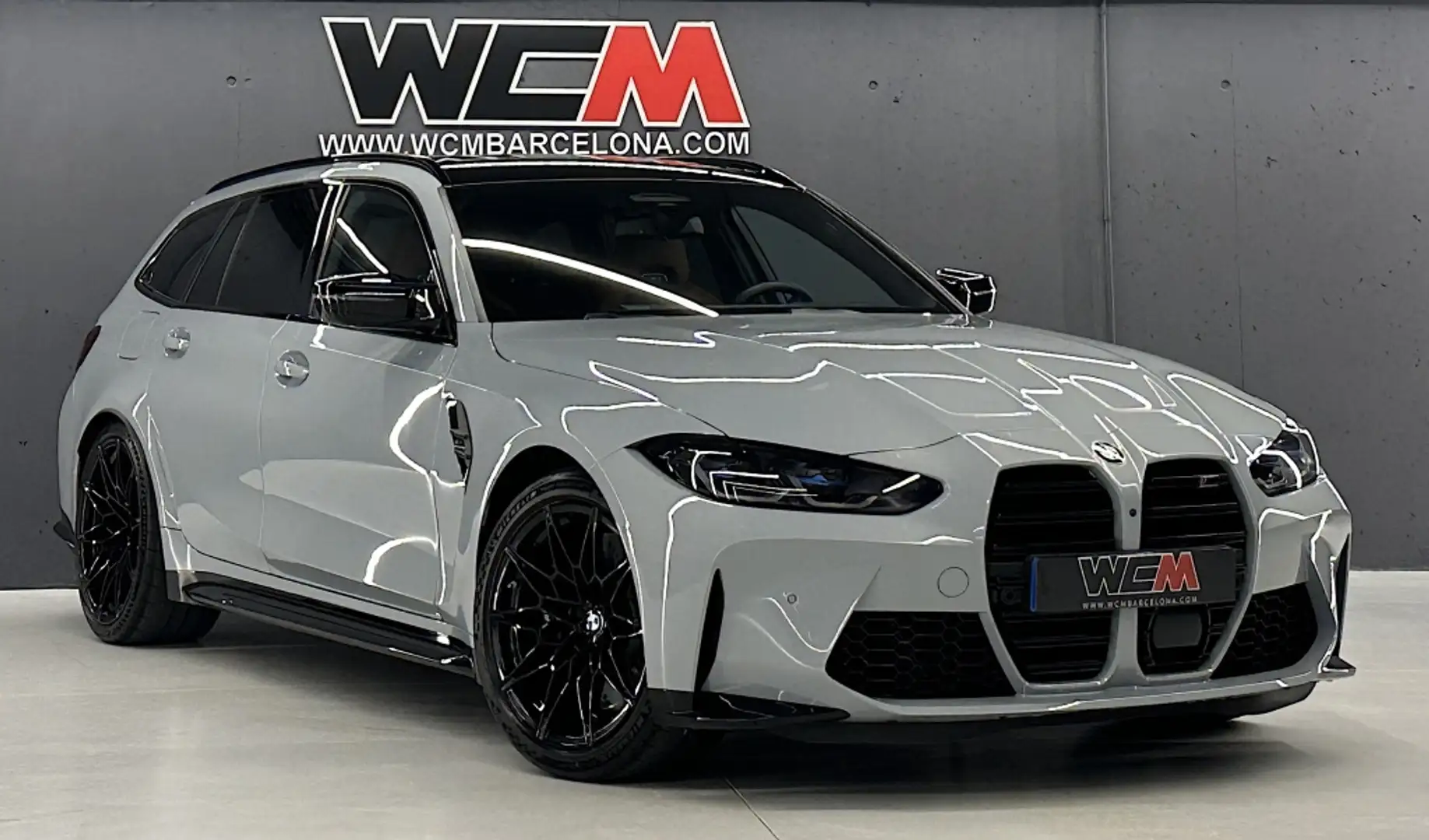 BMW M3 Competition Touring MxDrive Grijs - 1