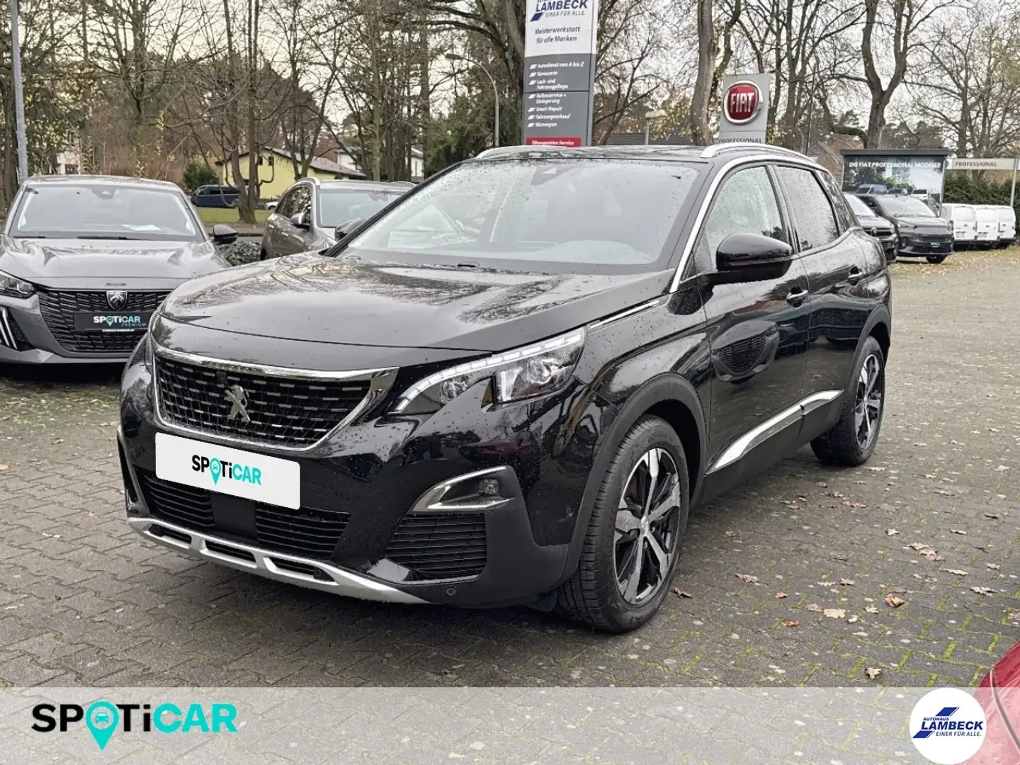 Peugeot 3008 Allure PureTech 130 LED+Navi+SHZ+2xKlima Noir - 1